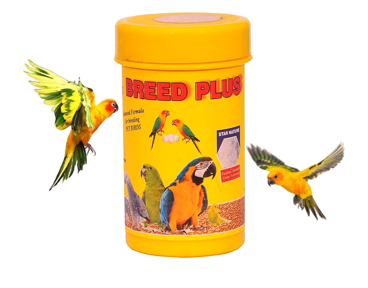 Breed Plus Birds Health Supplement, 50g Advanced Formula for Breeding Pet Birds