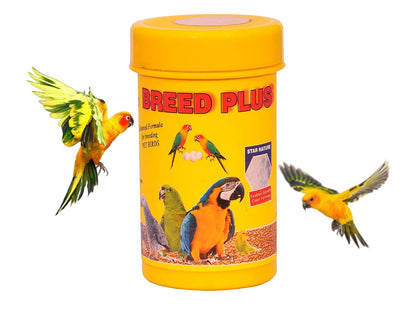 Breed Plus Birds Health Supplement, 50g Advanced Formula for Breeding Pet Birds