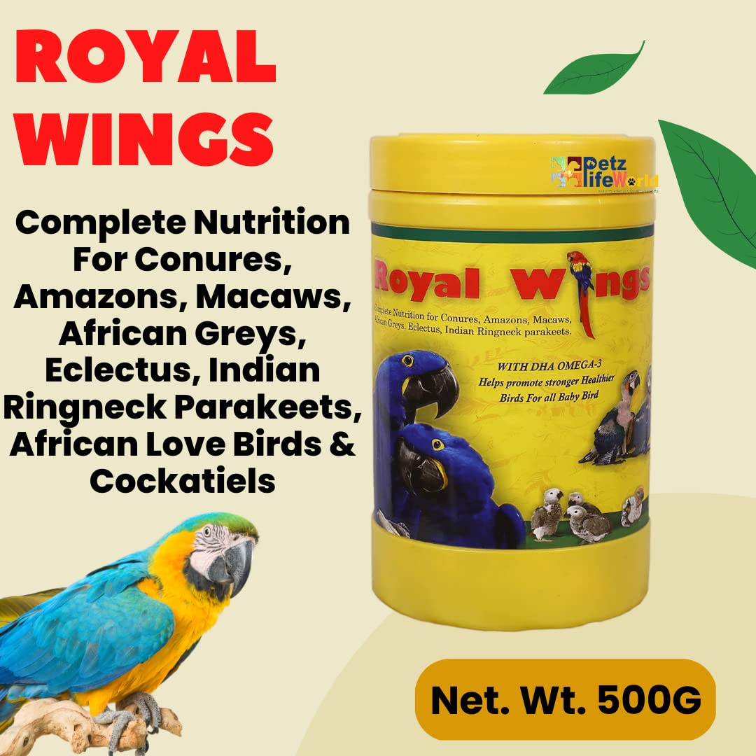 Star Farms  Royal Wings Hand Feeding Formula With Hand feeding syringe