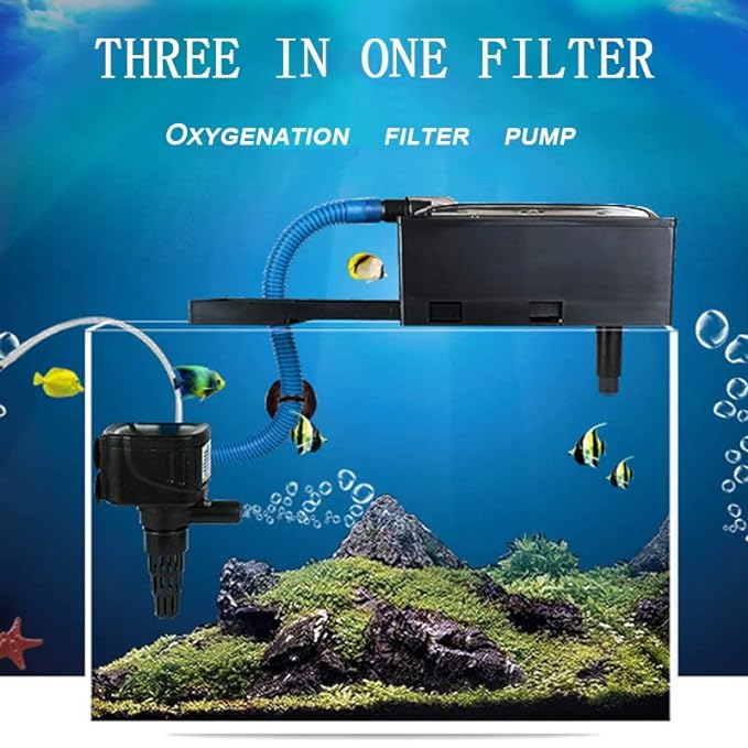 Sobo WP-2880F Aquarium Top Filter with 1 Feet Sponge | Power : 30W | Output : 1800L/H