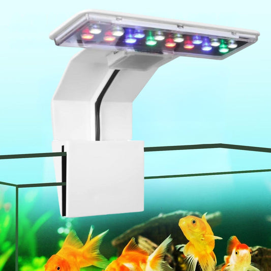 Petzlifeworld M-180 (White-WRGB) Super Slim LED Aquarium Light (Suits Upto 2 Feet Tank