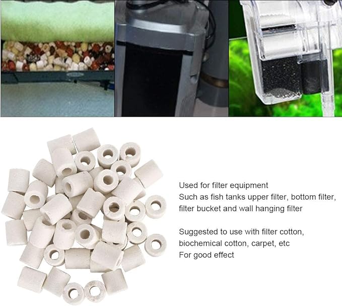 Boyu Ceramic Rings Filter Media For Aquarium Fish Tank