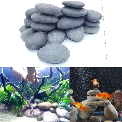 Petzlifeworld Aquarium Stones for Fish Tank - Natural River Pebbles Stone