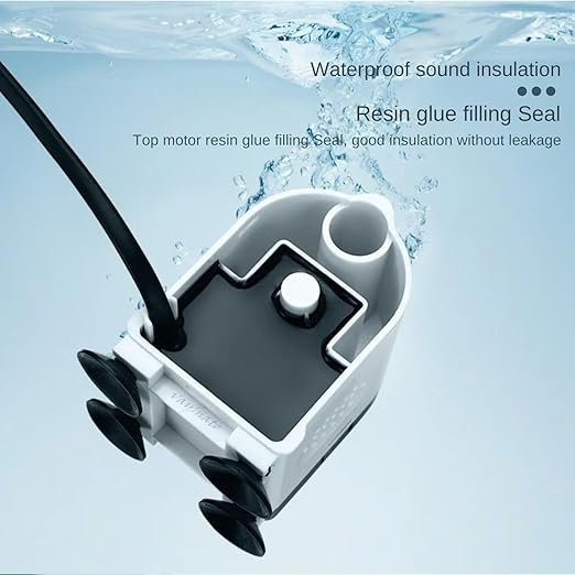 SOBO AQ Series Upgraded Version Aquarium White 3 in 1 Submersible Water Filter Pump Power Head