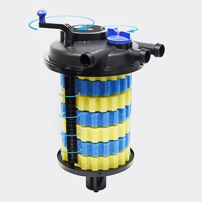 Sunsun/Grech CPF-15000 Pond Filter Without Pump  | Power:18 Watts UV Light | Flow:15000 L/Hour