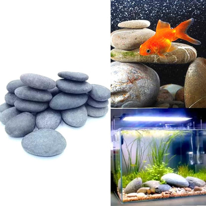 Petzlifeworld Aquarium Stones for Fish Tank - Natural River Pebbles Stone