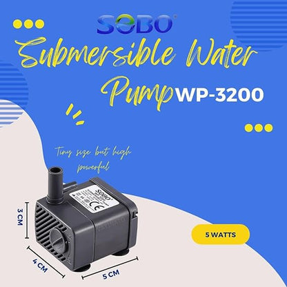 SOBO WP Series  Aquarium Energy Saving Submersible Pump