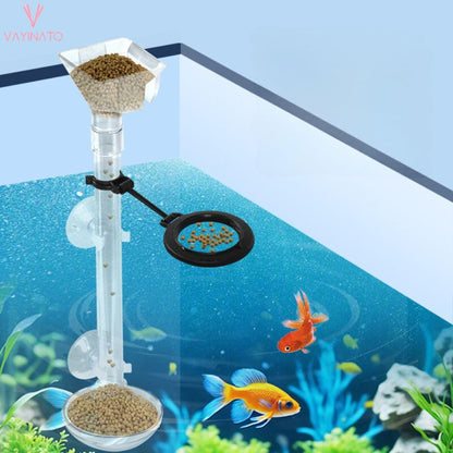 Petzlifeworld (615) 25~41cm Extendable Muti Function Floating and Sinking Aquarium Fish and Shrimp Food Feeder