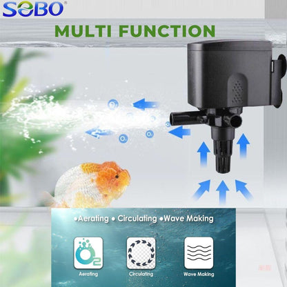 Sobo WP Series Aquarium Power Head Submersible Pump