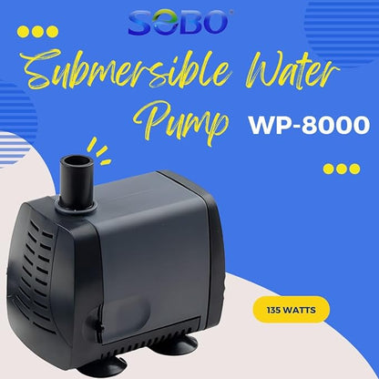 Sobo Submersible Aquarium Water Pump WP Series For Aquarium and Pond