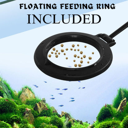 Petzlifeworld (615) 25~41cm Extendable Muti Function Floating and Sinking Aquarium Fish and Shrimp Food Feeder