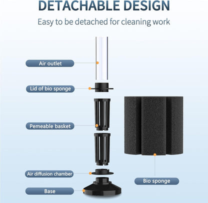 Sobo Sb-3330 Aquarium Bio Chemical Sponge Filter (Air Pump Not Included)