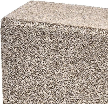 Yee Nano Bio Block Ceramic Brick Filter Media for Marine and Fresh Water Aquarium Fish Tank (10 * 10 * 2 cm) Pack of 2 Nos