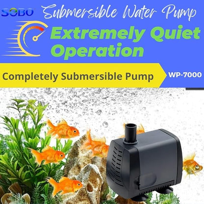 Sobo Submersible Aquarium Water Pump WP Series For Aquarium and Pond