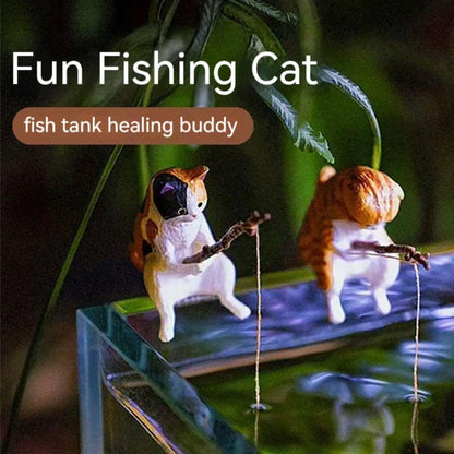 Petzlifewolrd 3 Pcs Small Fishing c Fish Tank Decoration - Random Colors & Shape