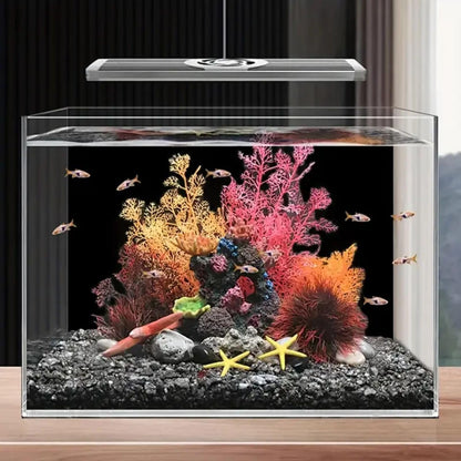 Petzlifeworld Aquarium Fish Tank Background Sticker Poster (Black)