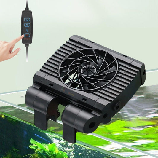 Petzlifeworld Single Head Fish Tank Cooling Fan with External Speed Control Switch