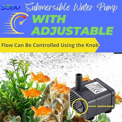 SOBO WP Series  Aquarium Energy Saving Submersible Pump