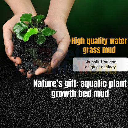 Petzlifeworld Aquarium Soil Substrate Gravel Sand for Planted Live Plants Fish Tank Freshwater