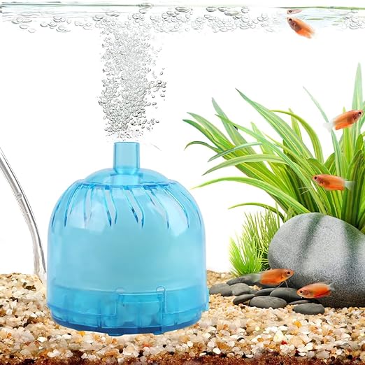 Petzlifeworld Mini Cyl Shaped Internal Bio Sponge Filter with Media for Aquarium Fish Tank Fit for 2 Feet Tank | Betta Bowl Filter | Assorted Colour