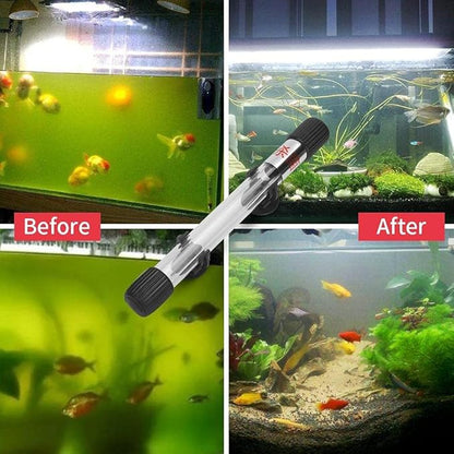 COCO 13 Watts Aquarium Submersible UV Light for Fish Tank to Kill Algae & Provide Clear Water