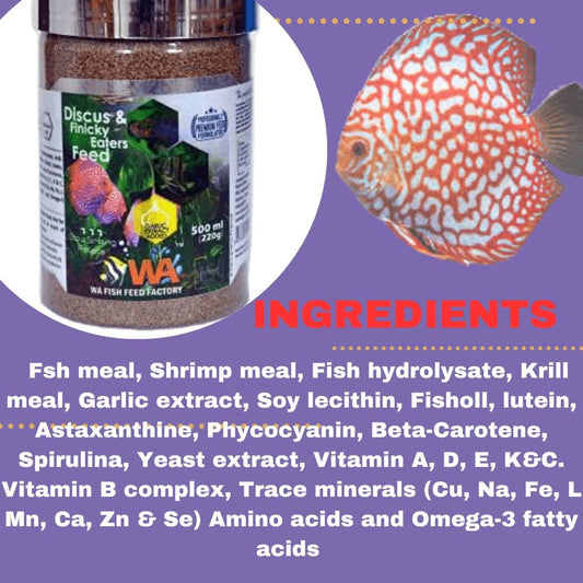 WA Discus & Finicky Eaters Feed For Fish Food