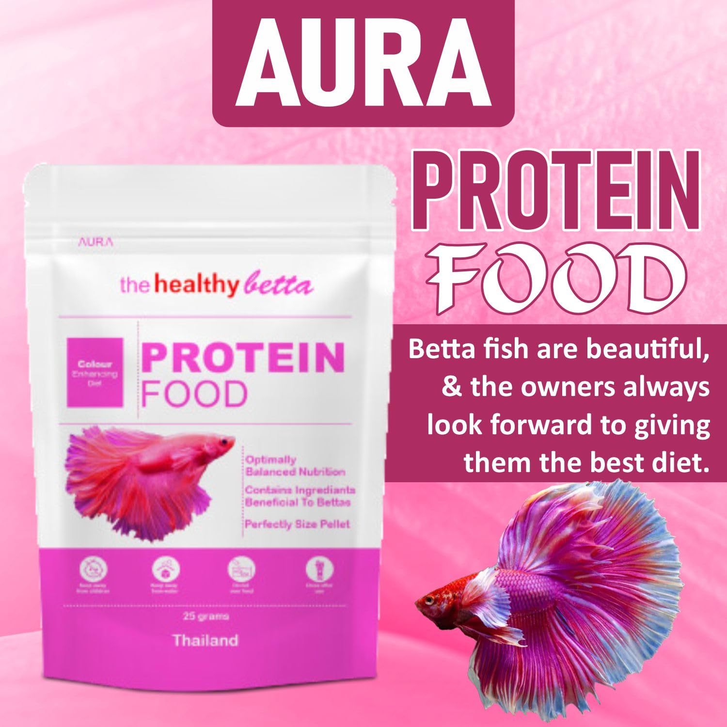 High protein food for betta fish hotsell