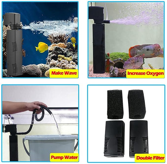 Sobo Aquarium Internal Filter (WP-2000F | 20W | 880L/H)