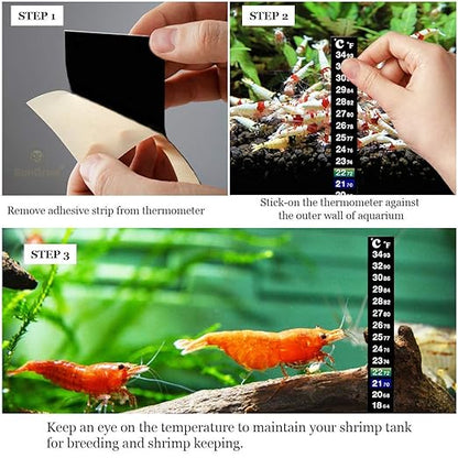 Boyu BT-05 Digital Sticker Thermometer For Aquarium Fish Tank