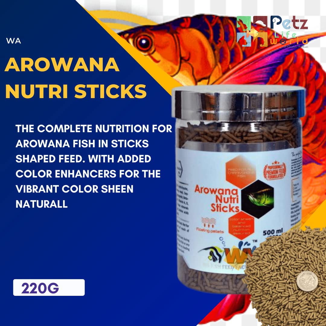 WA Arowana Nutri Sticks For Fish Food