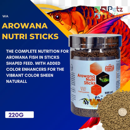 WA Arowana Nutri Sticks For Fish Food