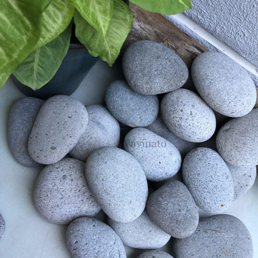 Petzlifeworld Aquarium Stones for Fish Tank - Natural River Pebbles Stone