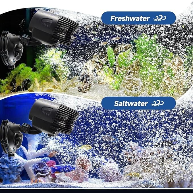 Sobo WP Series 360 Degree Flexible Rotation Single/Dual Powerhead Aquarium Super Wave Maker For Fresh & Marine Water Fish Tank