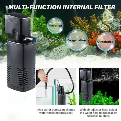 Petzlifeworld LY-1000F | 15Watts | 880L/Hr Submersible Aquarium Internal Filter