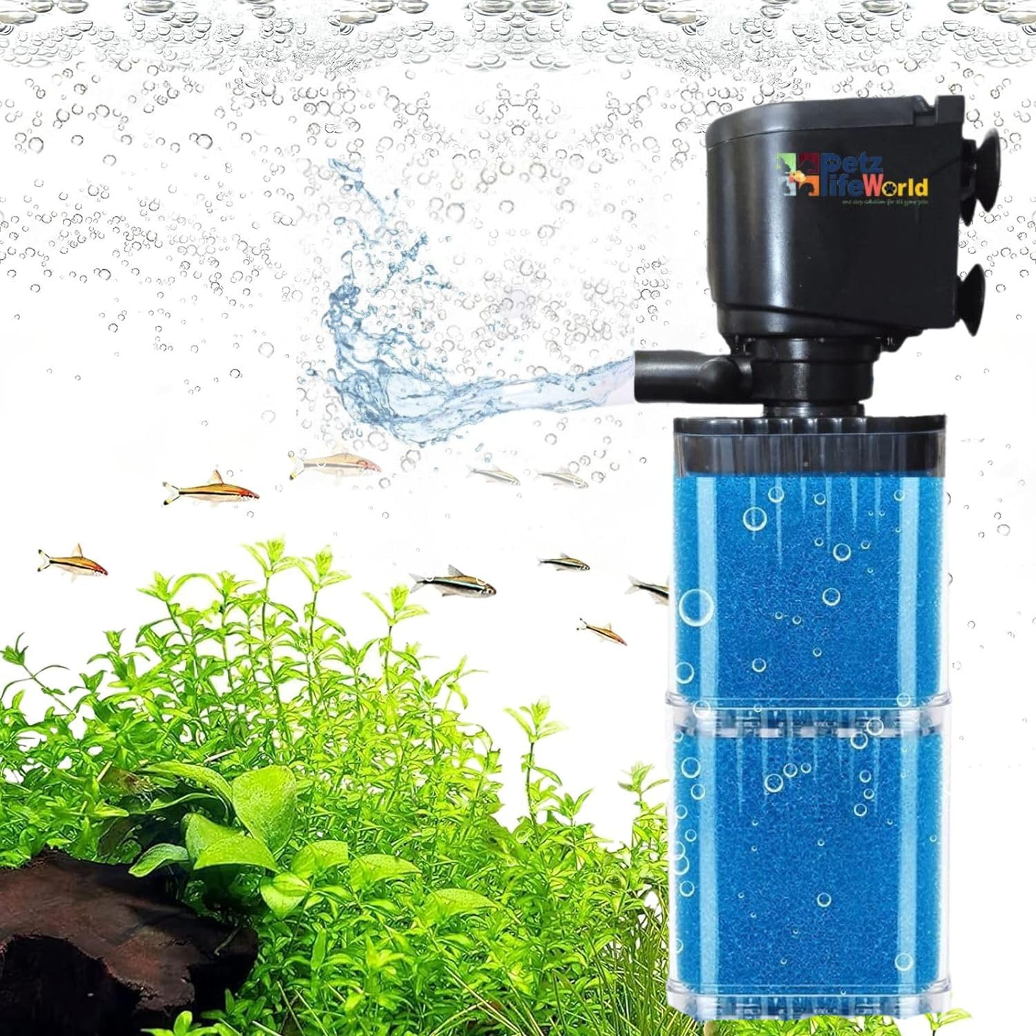 Bluepet Aquarium Liquid Internal Filter for Aquarium Fish Tank Suita PetzLifeWorld