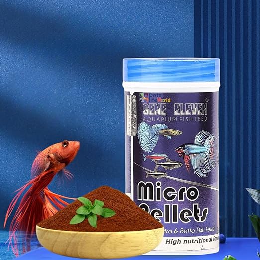 Aquatic Remedies Gene Eleven Micro Pellets | Tetra, Guppy, Barb and Betta feed