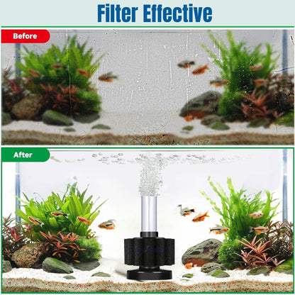 Petzlifeworld LY-2833 Aquarium Super Mini Bio Sponge Filter (Air Pump Not Included)