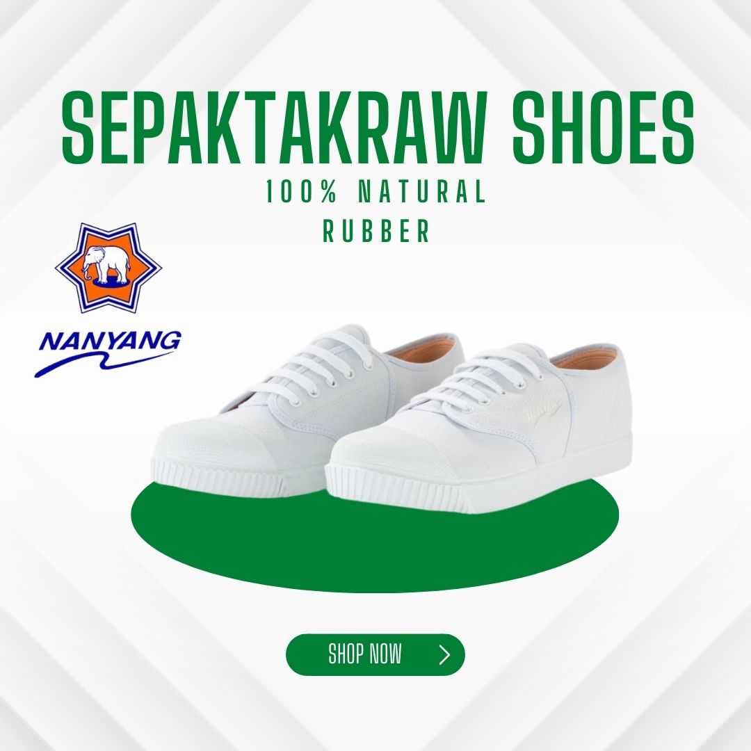 Nanyang SepakTakraw Shoes | Imported From Thailand | 100% Natural Rubber