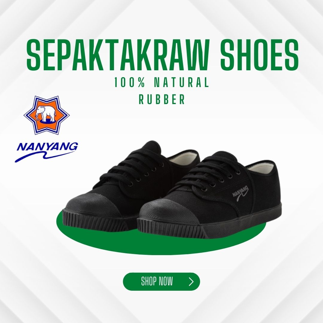 Nanyang SepakTakraw Shoes | Imported From Thailand | 100% Natural Rubber