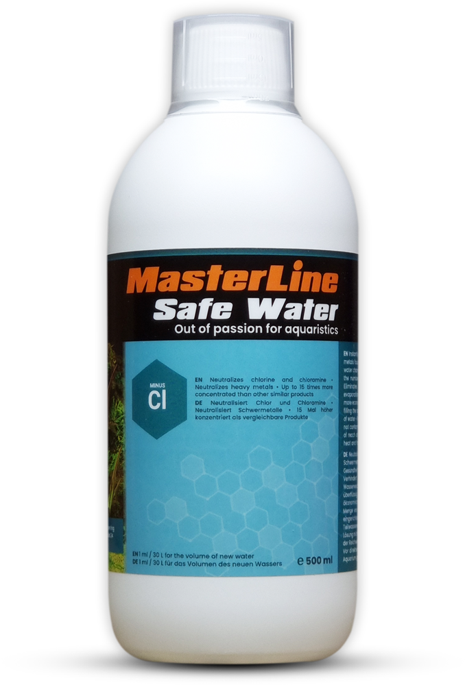 Masterline De chlor \ Safe Water (500 ML) Neutralizes Chlorine And Chloramine