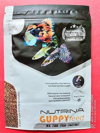 WA Nutrina Guppy For Fish Food 25g