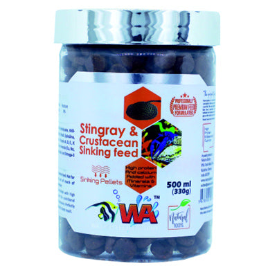 WA Stingray & Crustacean Sinking Feed For Fish Food