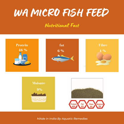 WA Micro Fish Feed For Fish Food