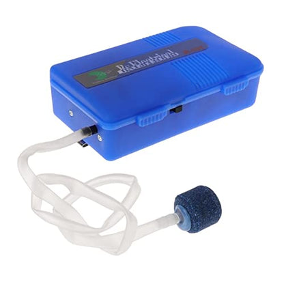 RS Electricals R-101 Single Output Aquarium Oxygen Fish Tank Battery Portable Aerator Air Pump