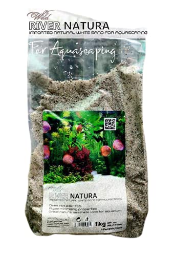 Aquatic Remedies River Natura Imported Natural White Sand for Aqua scaping