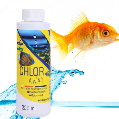 Aquatic Remedies Chlor Away Aquarium Fish Tank Water Chlorine Remover