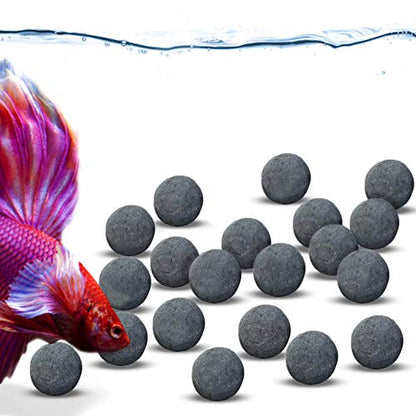 Aquatic Remedies Betta Survive Mineral Releasing Balls Pack Of 10+4 ( 1 Pack Suitable For 1 Betta Fish Setup )