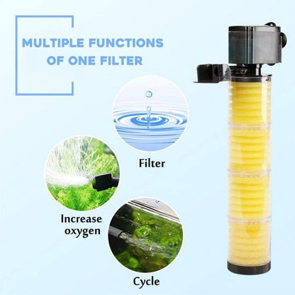 Bluepet Aquarium Fish Tank Internal Liquid Filter (BL-8500F| 35W | 1500L/H)