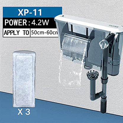 Jeneca XP-13 Aquarium Hang On Filter with Surface Skimmer | Power : 4.8W | Flow : 290 L/H