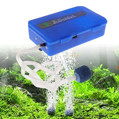 RS Electricals R-101 Single Output Aquarium Oxygen Fish Tank Battery Portable Aerator Air Pump